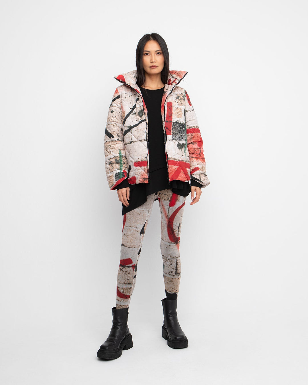 Ozai N Ku Wild Style Jacket, Graffiti