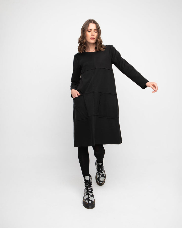 Ozai N Ku Clandestine Dress, Black