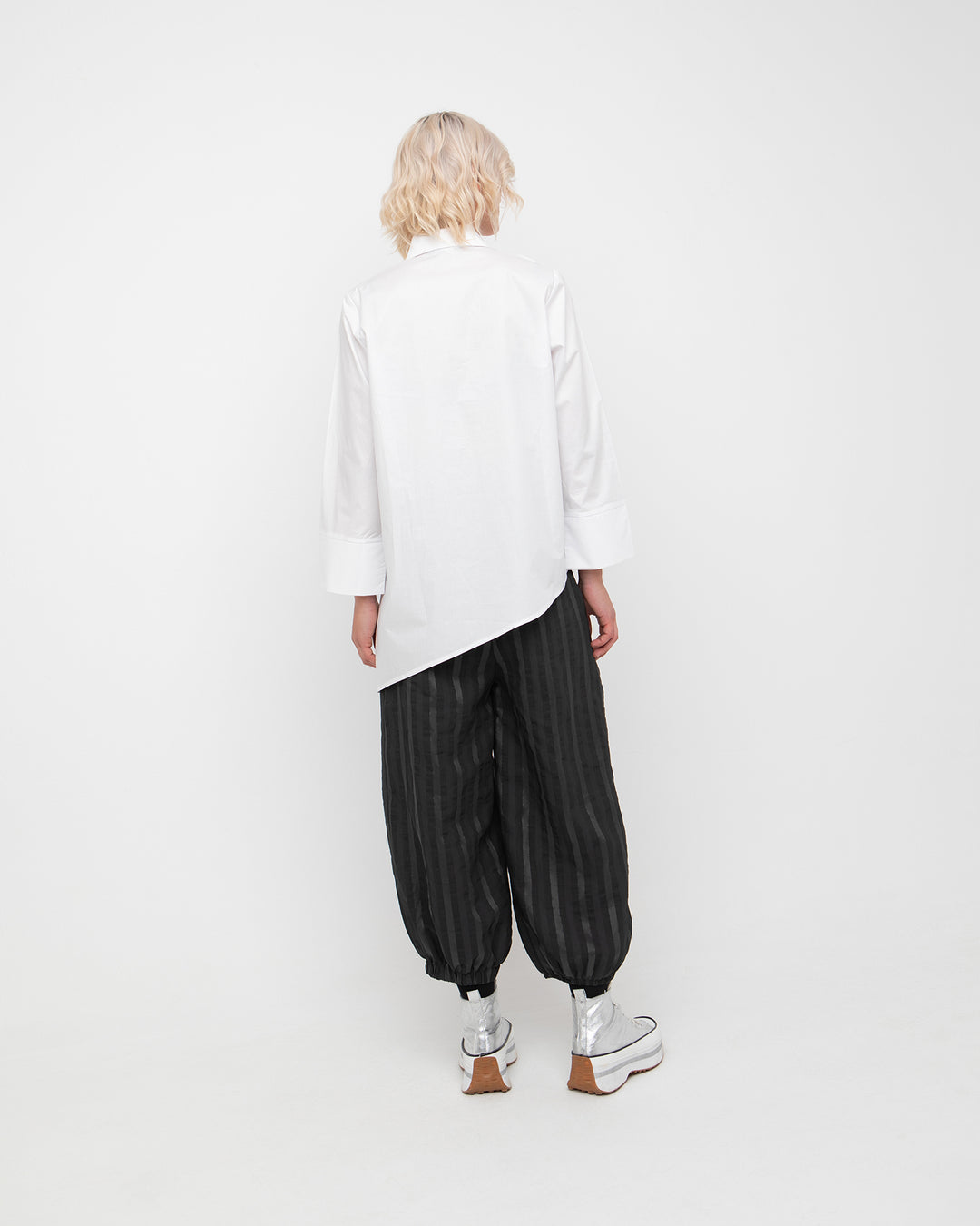 Asymmetrical Shirt White
