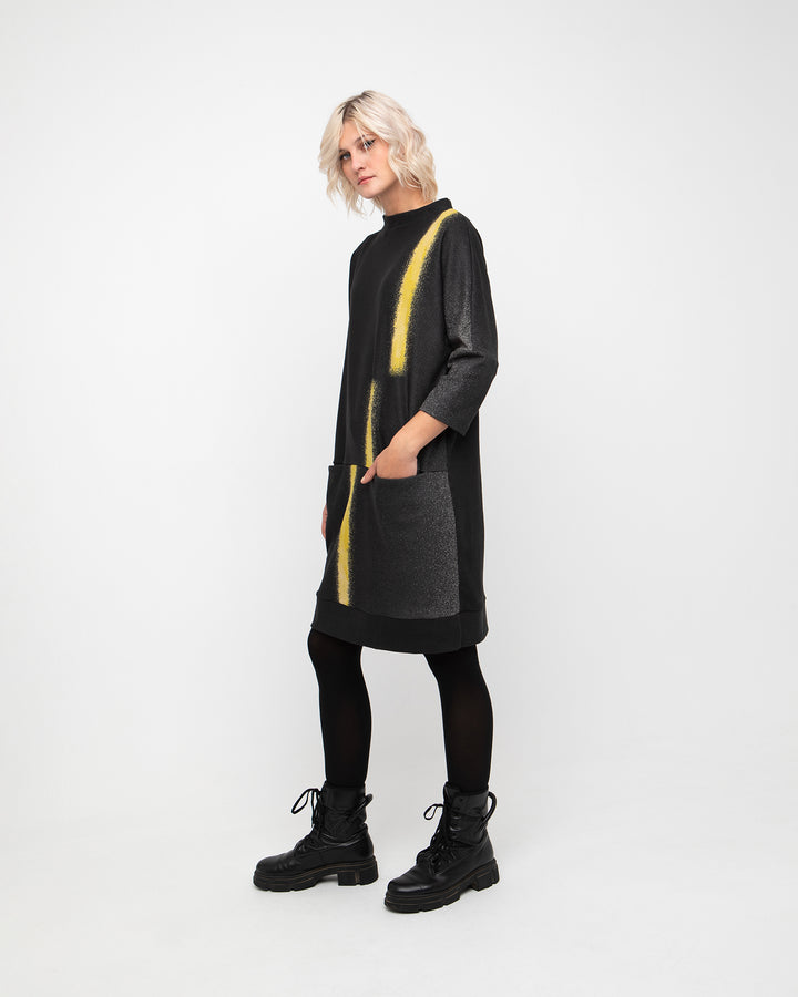 3/4 Pocket Dress in Horizon