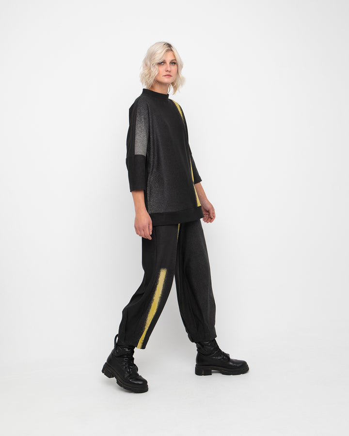 Mock Neck Top in Horizon