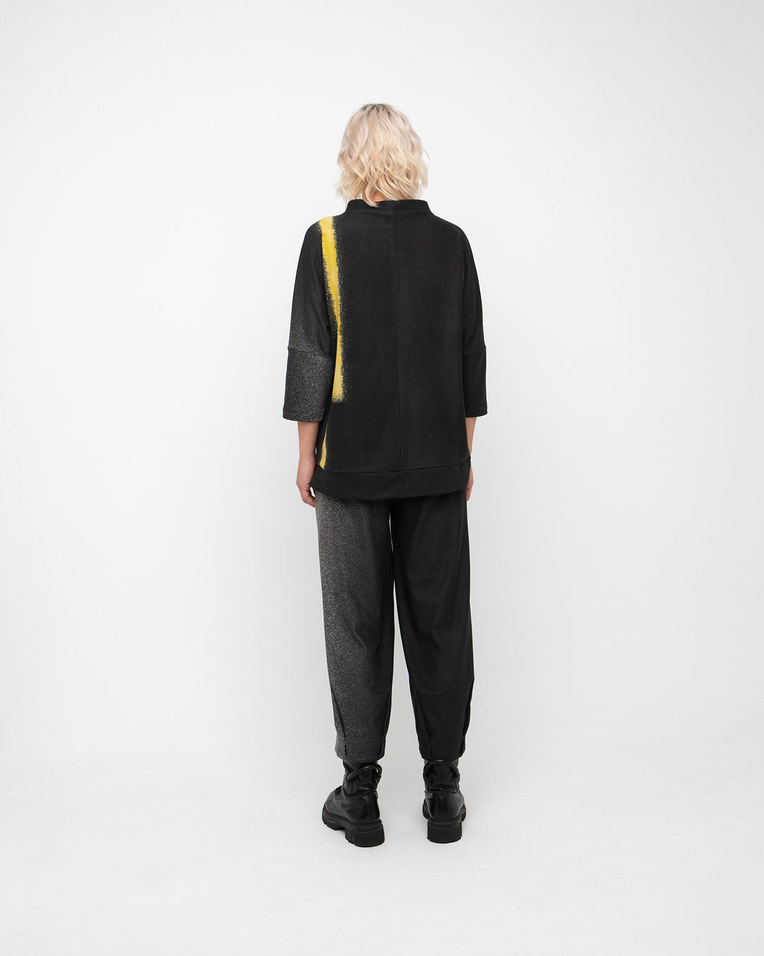 Mock Neck Top in Horizon