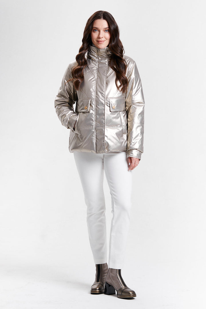 Metallic Puffer Gold