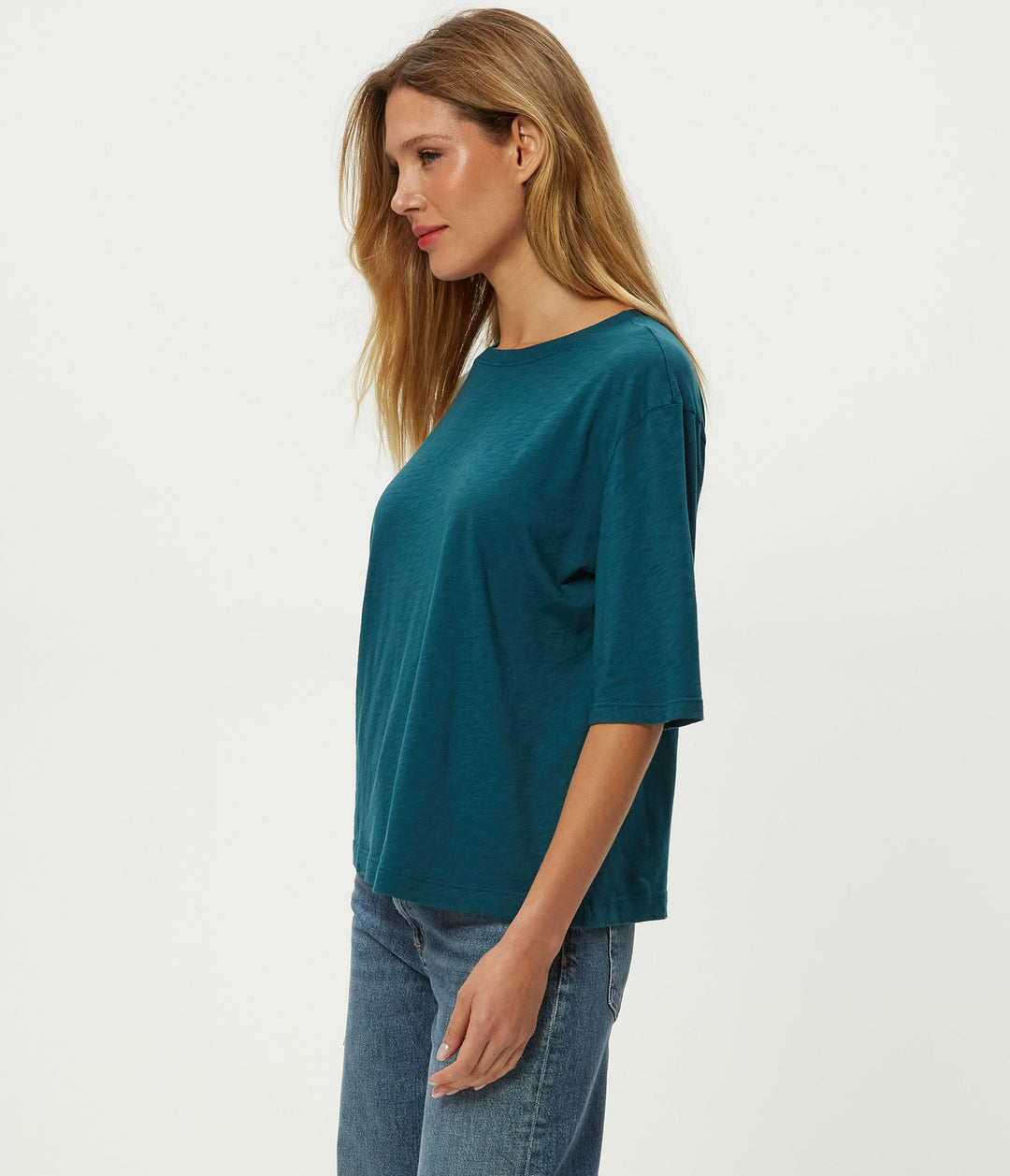 Reid Oversized Crew in Rainforest