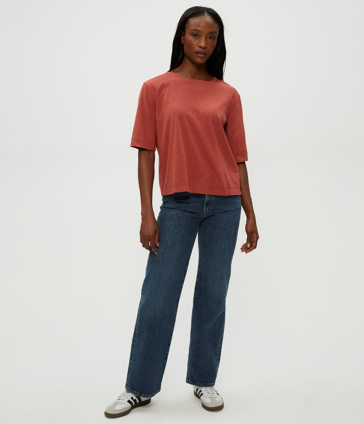 Reid Oversized Crew in Muse