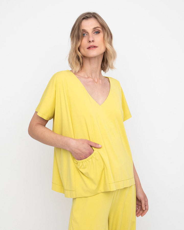 Ozai N Ku Bahama Tee, Yellow