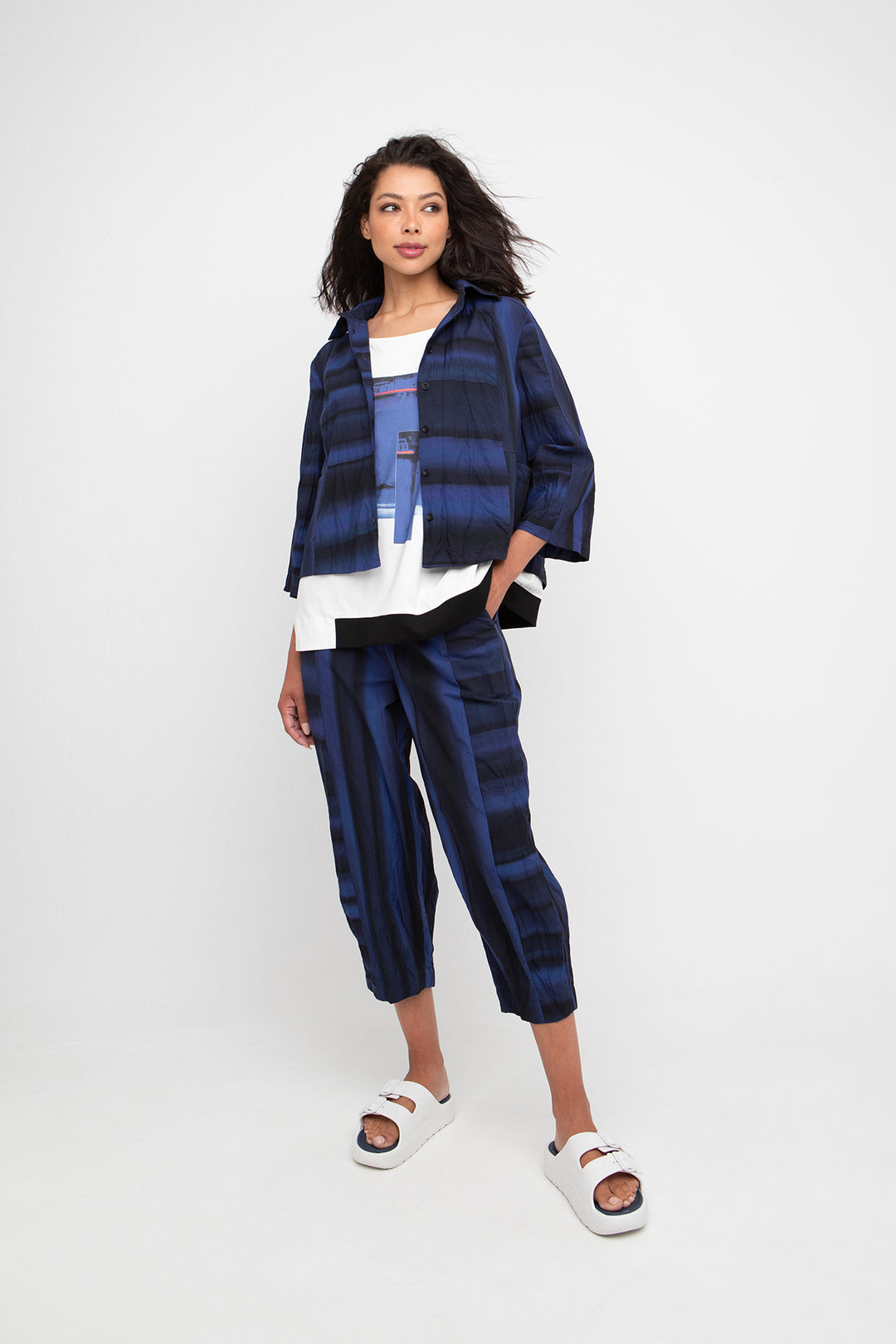 Button Down Shirt Pleats