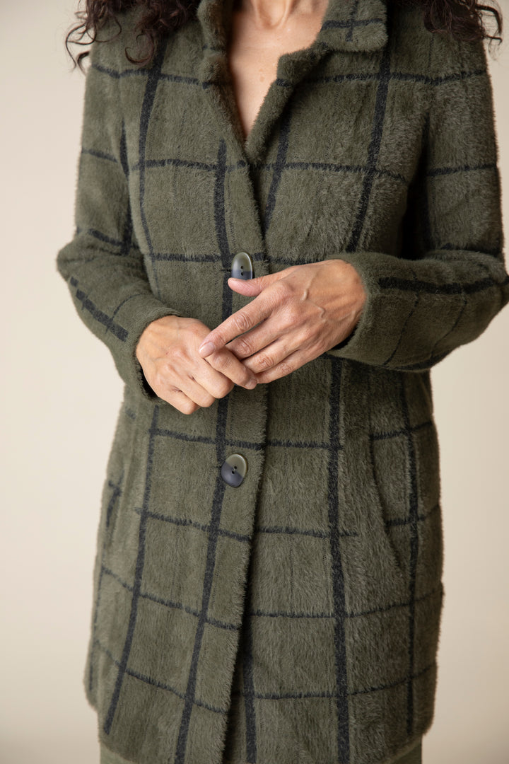 Jacquard Car Coat