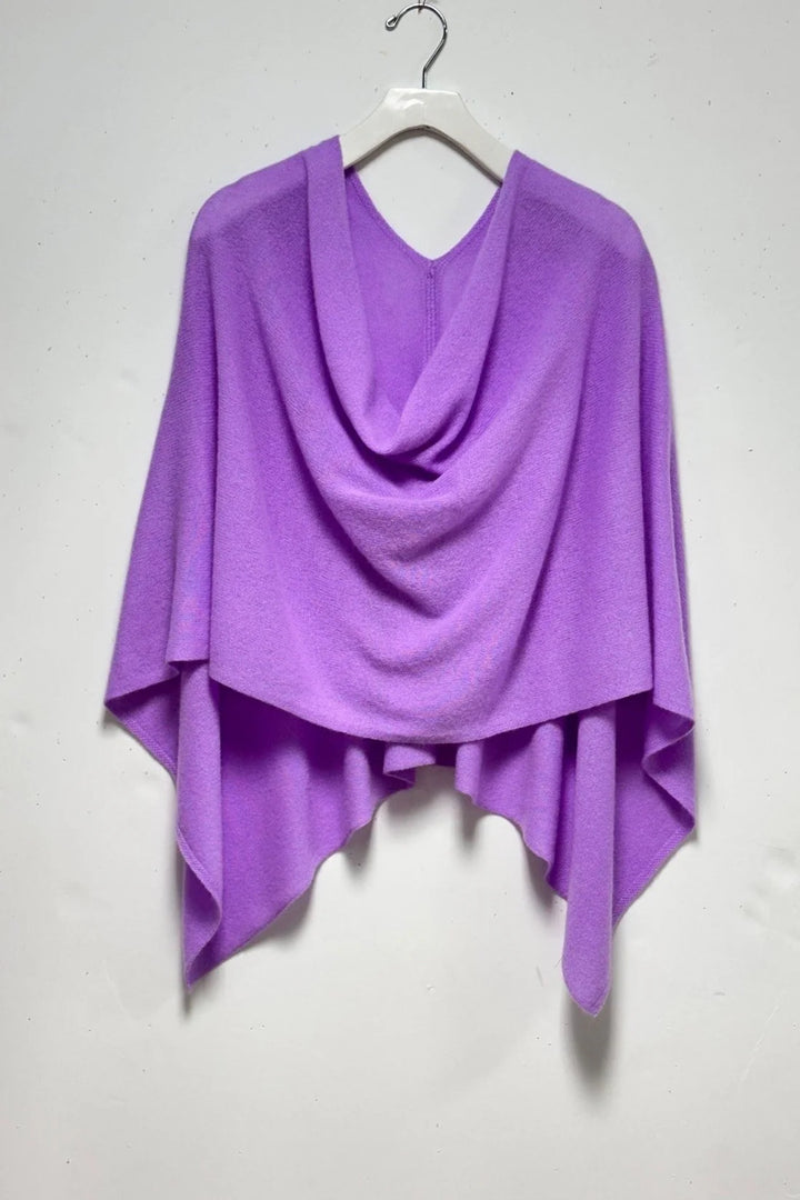100% Cashmere Topper Orchid