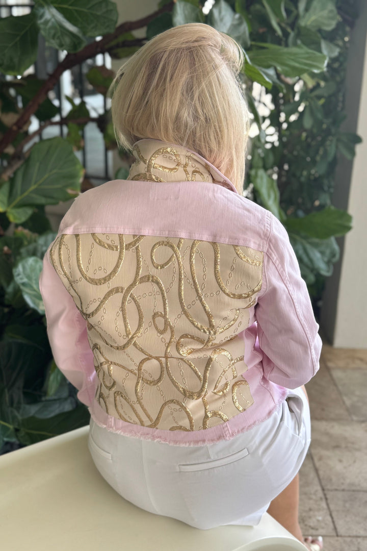 The Pink Denim Jacket / Golden Dreams