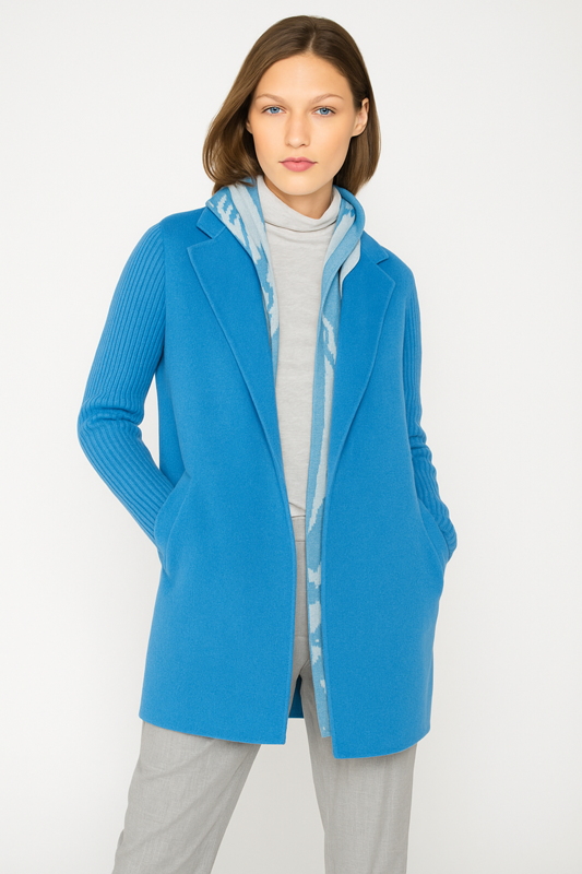 Rib Sleeve Coat