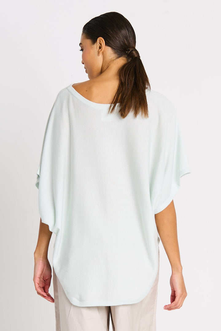 Pima Cotton Luxury Bateau Knit Mint 944KT