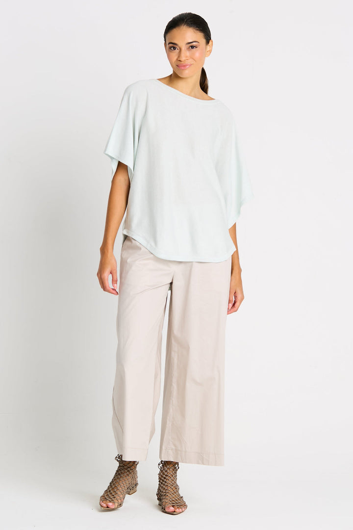 Pima Cotton Luxury Bateau Knit Mint 944KT