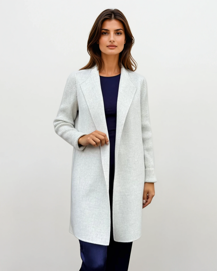 Rib Sleeve Coat