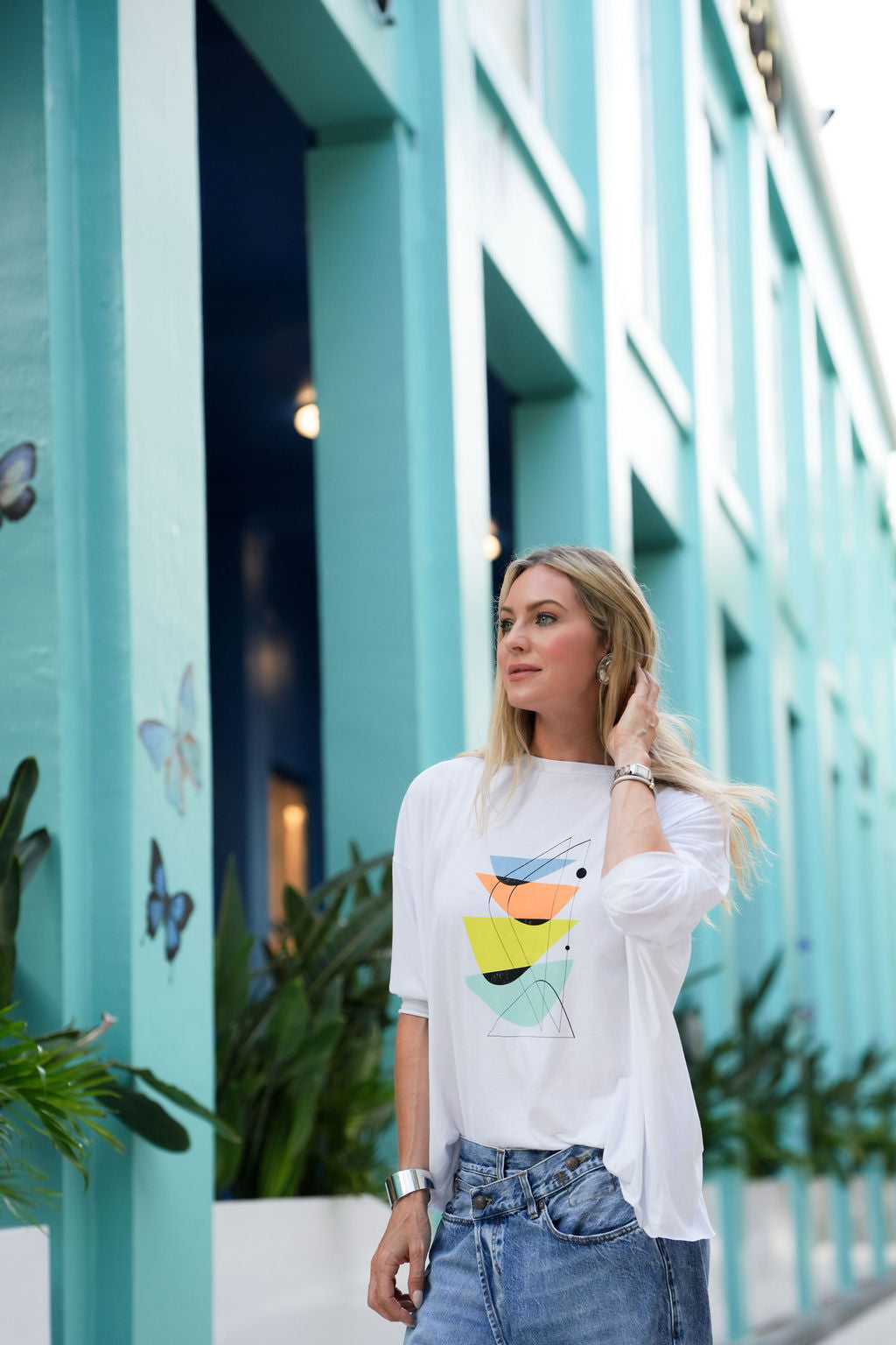 Pima Cotton Mid Century Tee