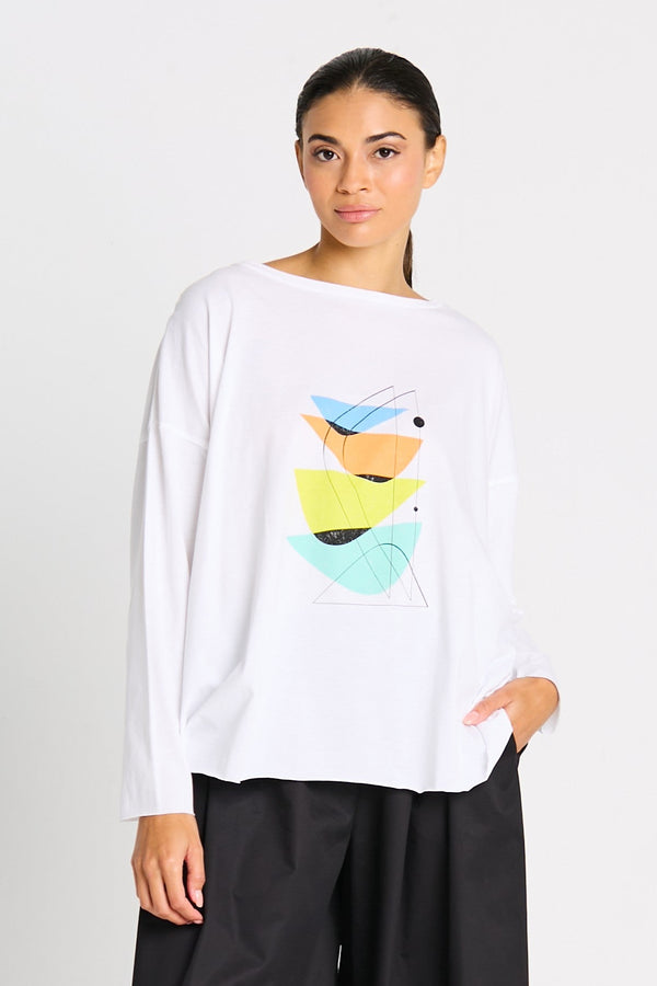 Pima Cotton Mid Century Tee