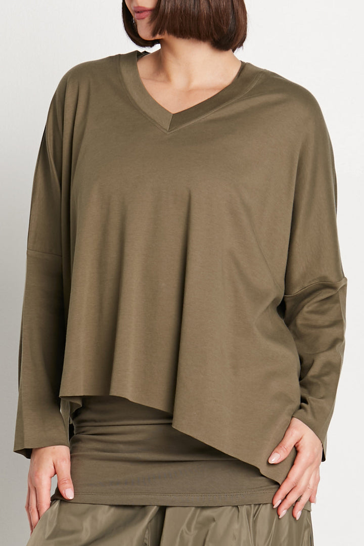 V-Neck Top Loden