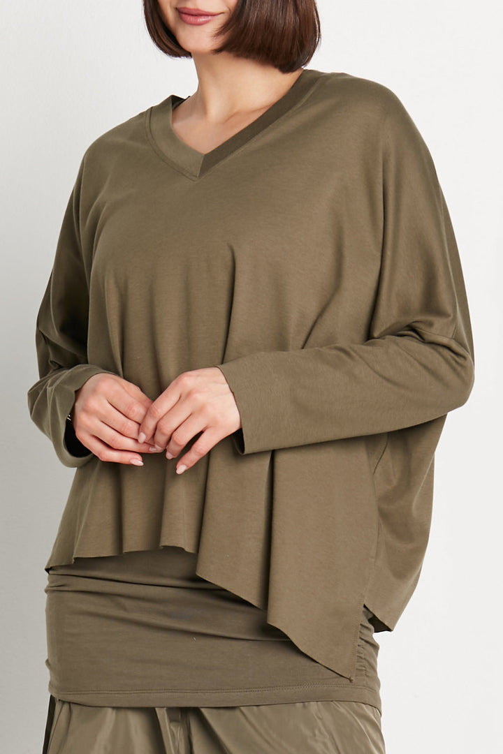 V-Neck Top Loden