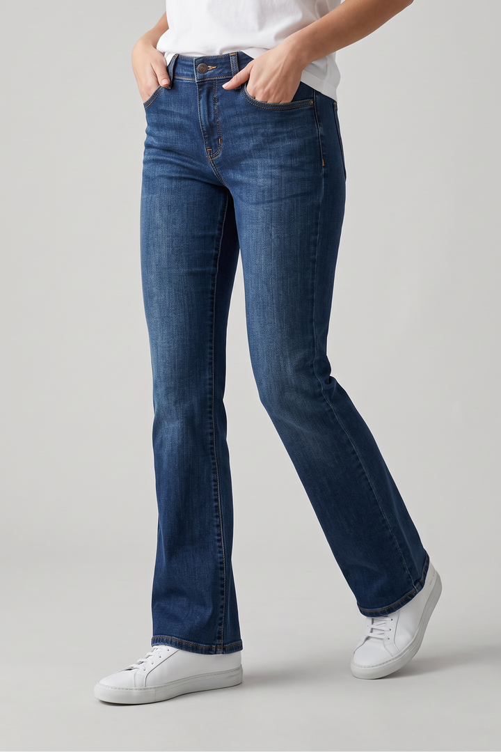 Baby Bootcut Jeans Midwash