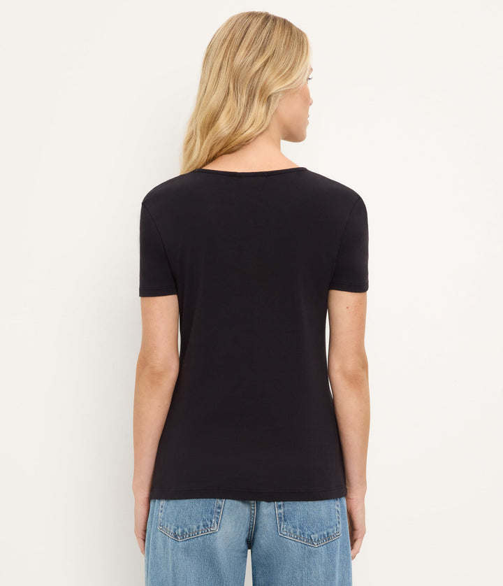 Haley Tee Black