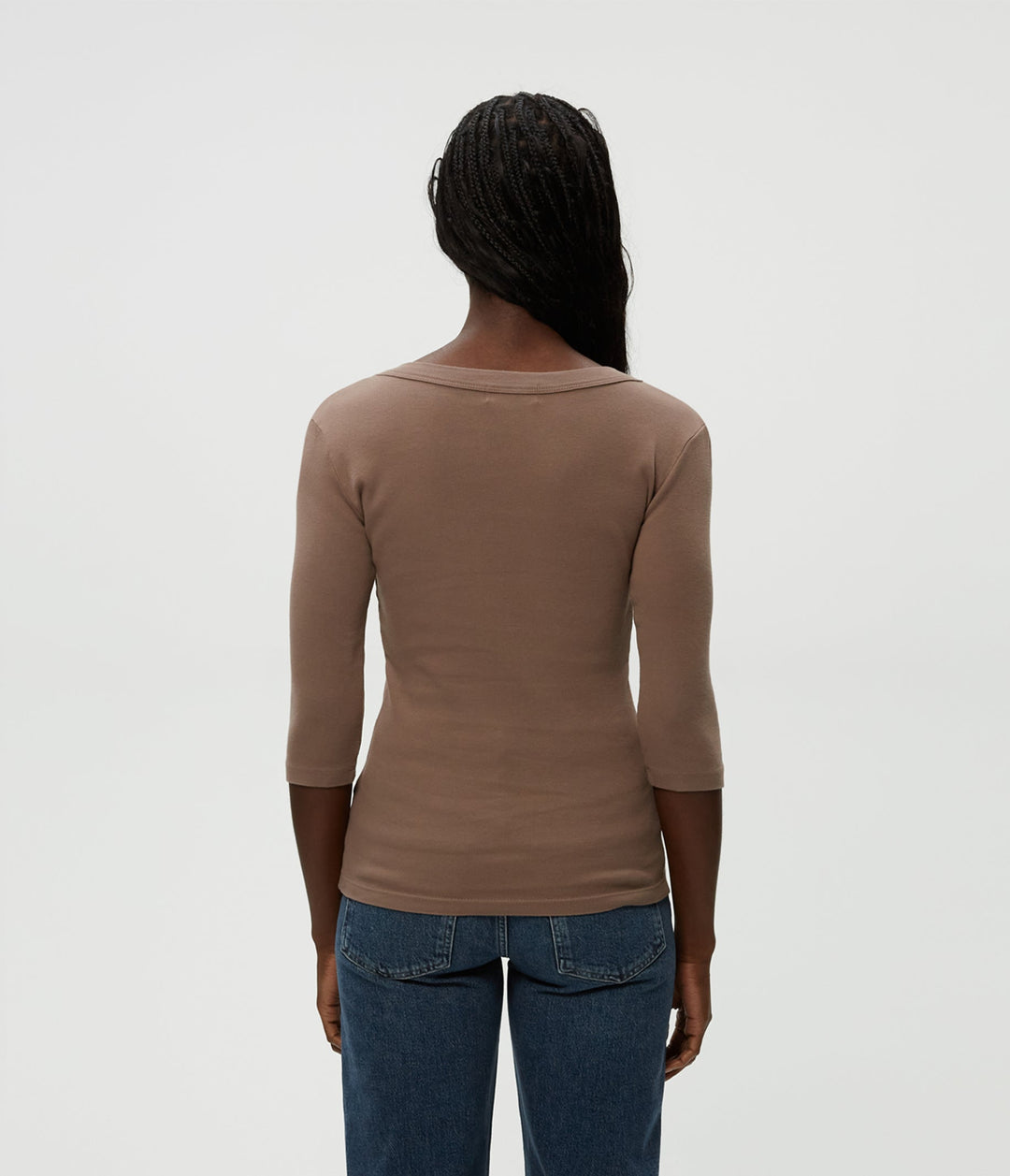 Dot Crewneck Cobblestone