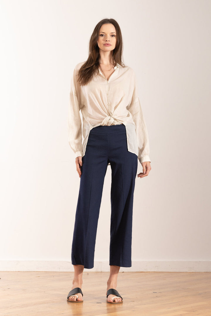 Alex Linen Navy