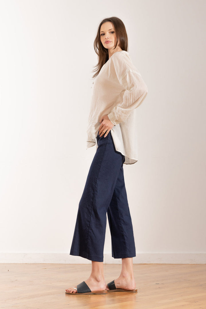 Alex Linen Navy