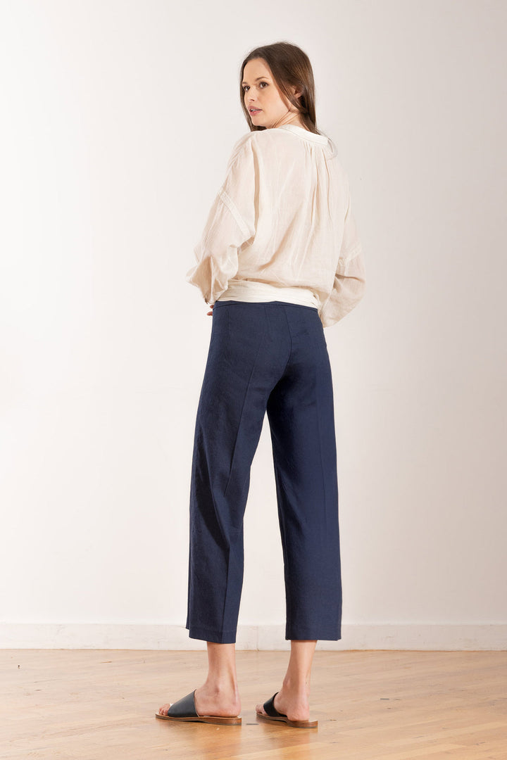 Alex Linen Navy