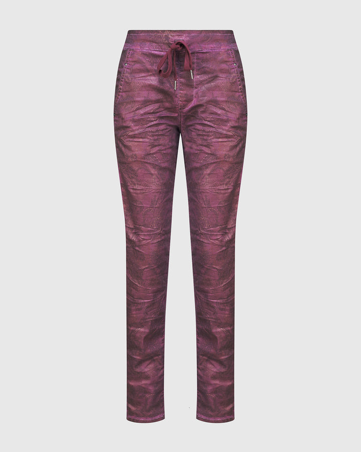 Iconic Stretch Jeans, Purple