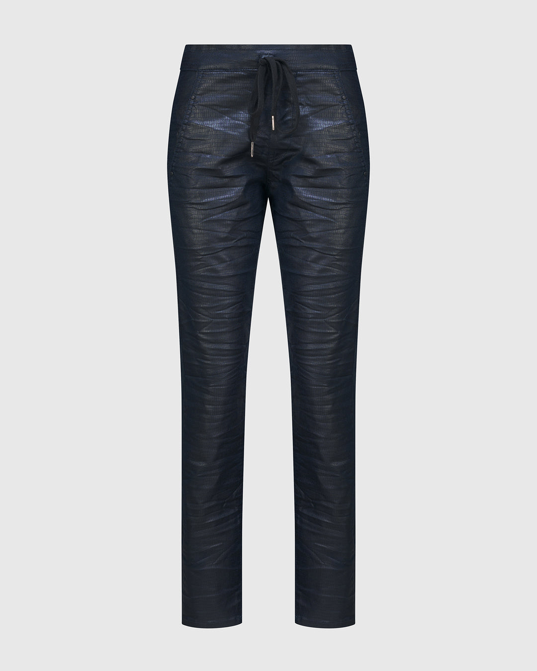Snake Iconic Stretch Jeans, Metallic Navy