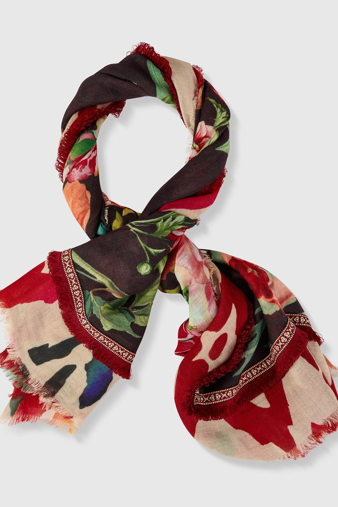 Marquetta Scarf, Floral