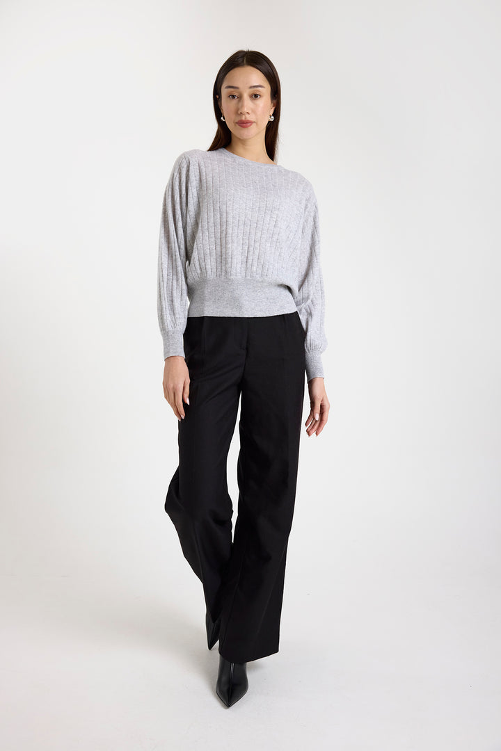 Pixie Crewneck in Grey