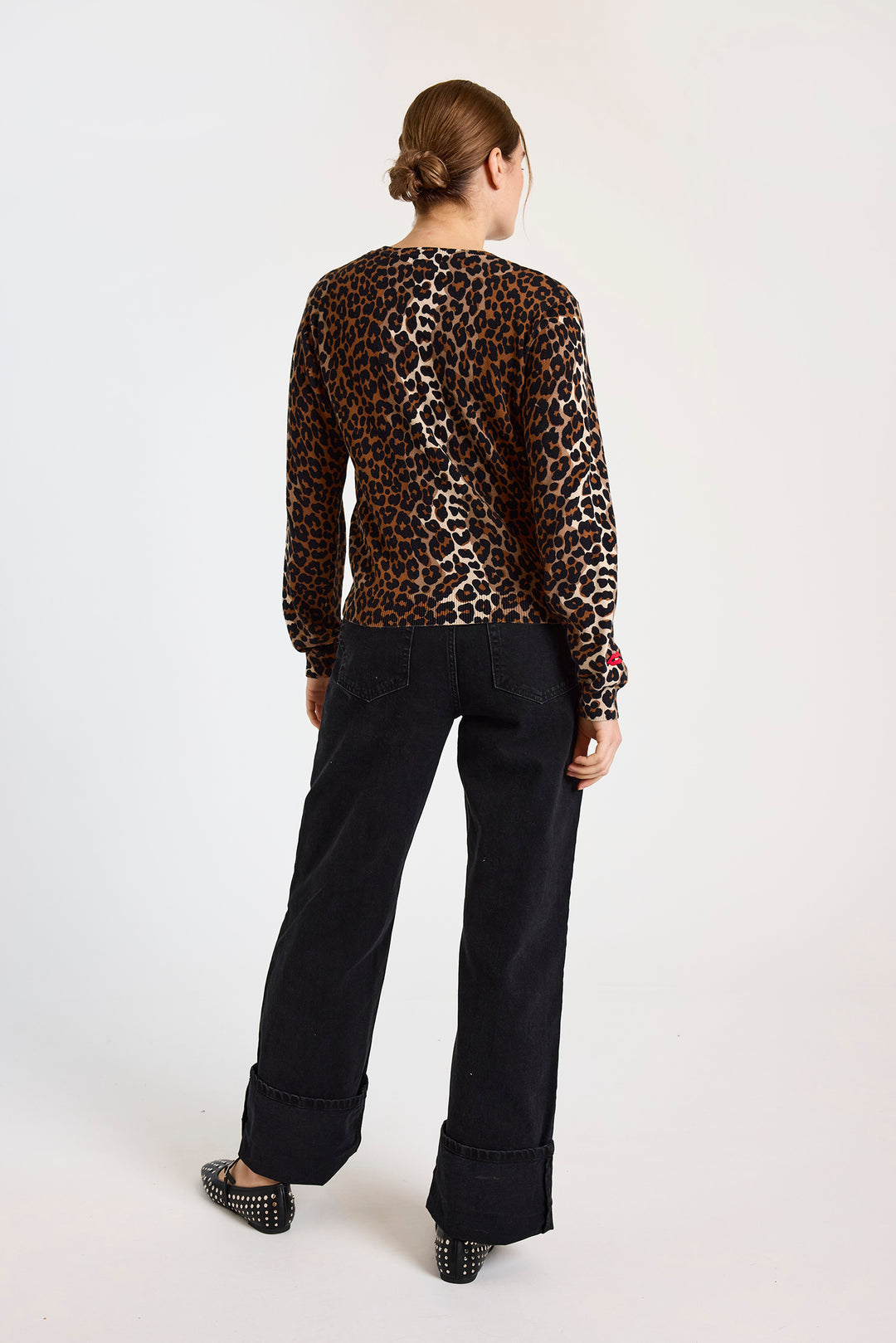 Lydia Crewneck Multi Brown
