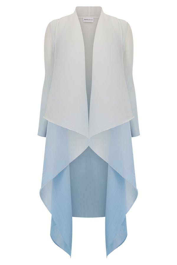 Collare Ombre Coat Ice Blue