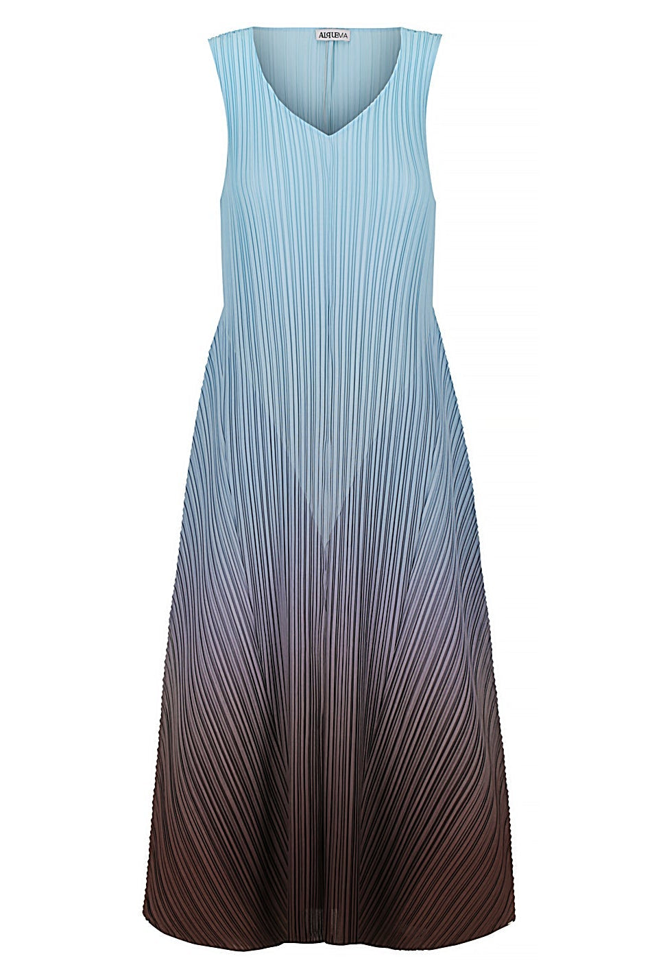 Long Estrella Dress Blue Topaz