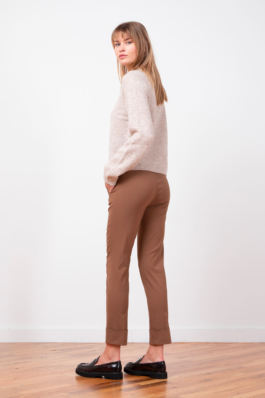 Ben Cuff Pant Cognac