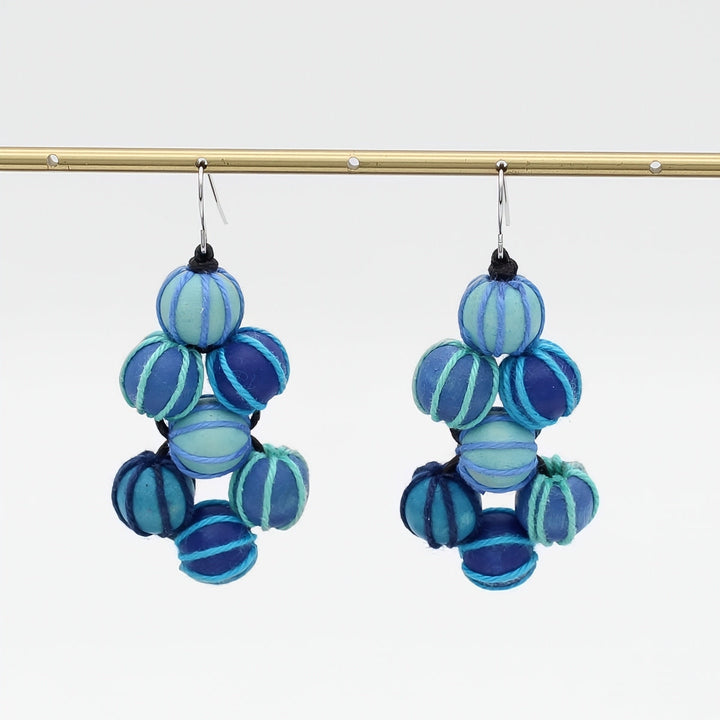 Royal Blue Pamela Berries Earrings