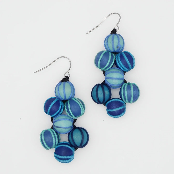 Royal Blue Pamela Berries Earrings