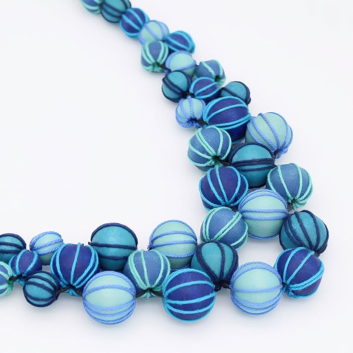 Royal  Blue Pamela Berries Necklace