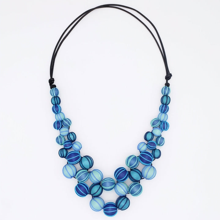 Royal  Blue Pamela Berries Necklace