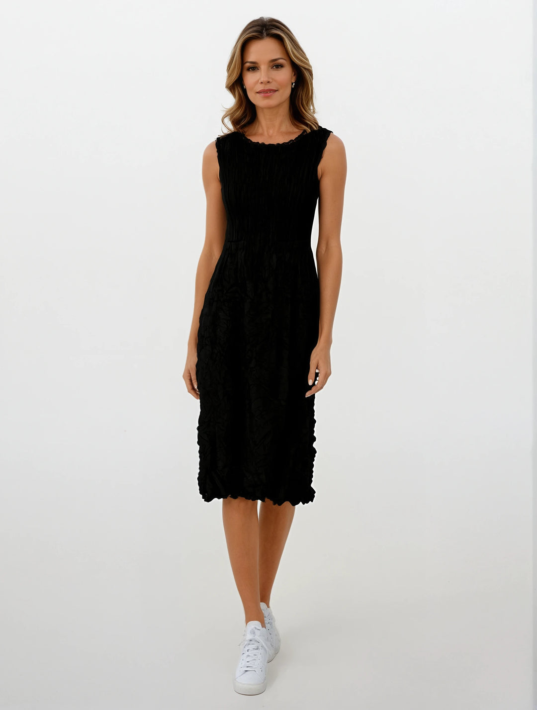 Smash Pocket Dress Black