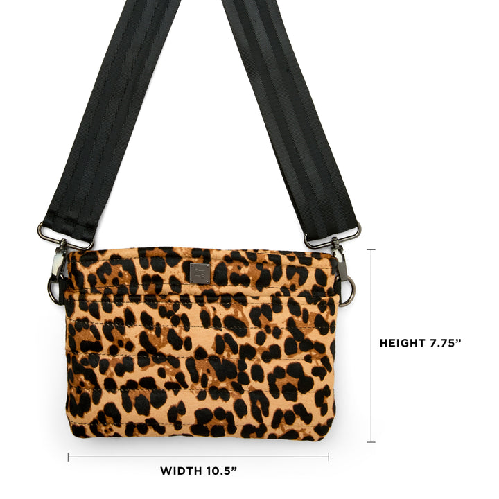 Suede Bum Bag 2.0 in Leopard