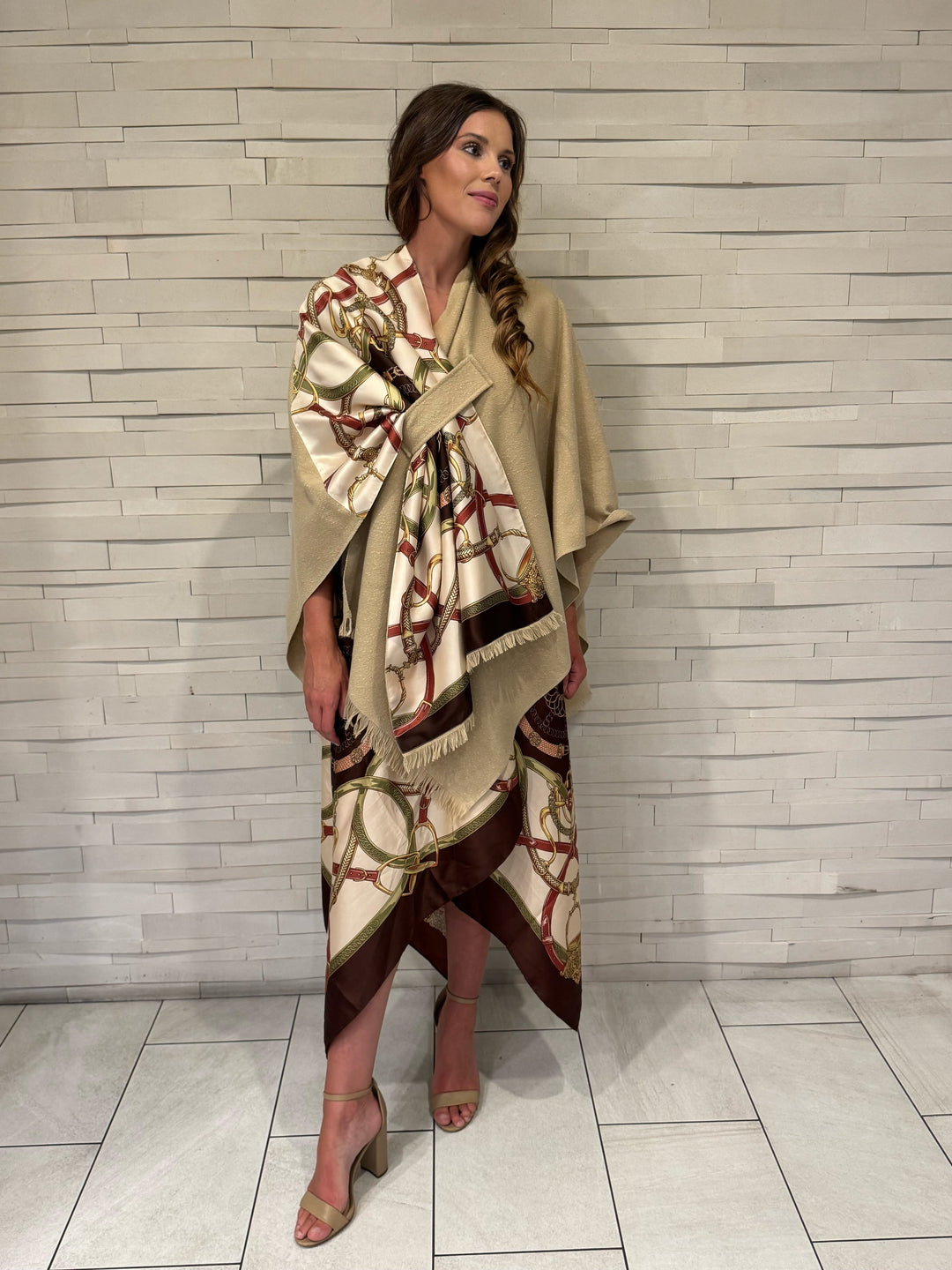 Silk Dress / Olive Stirrup