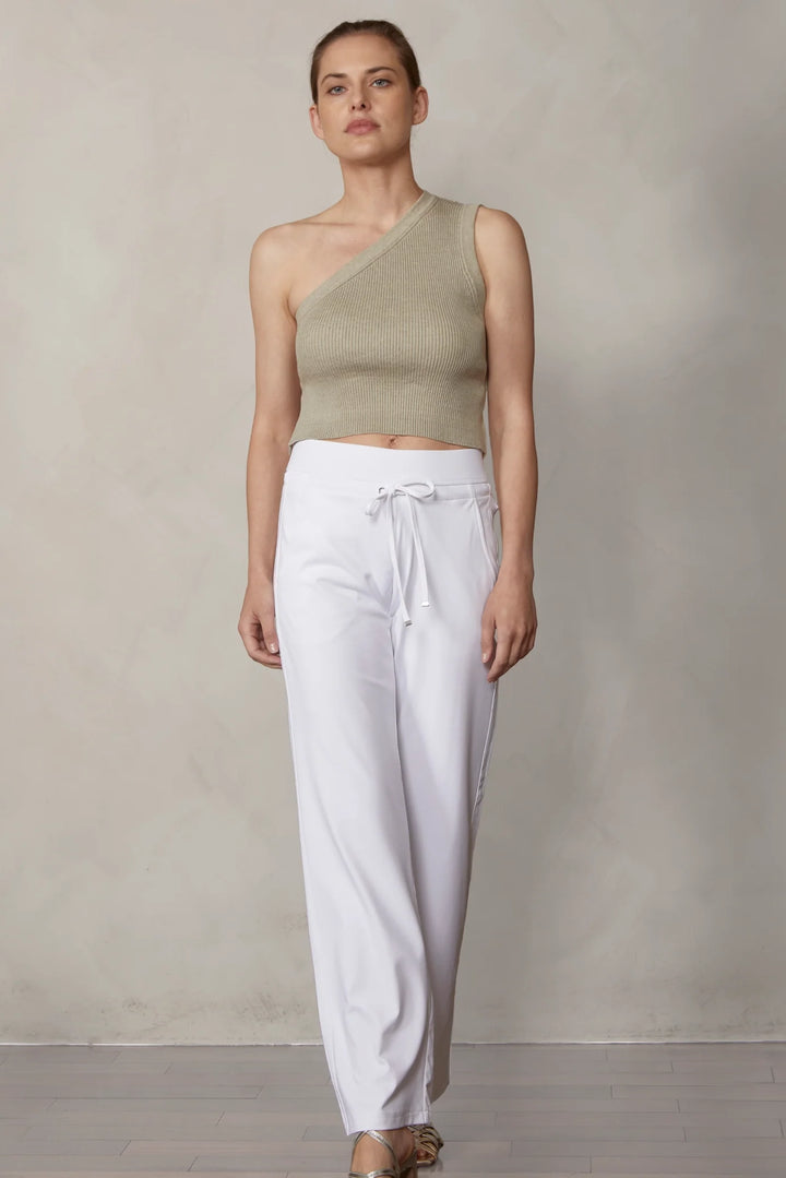 Candice Straight Pant White