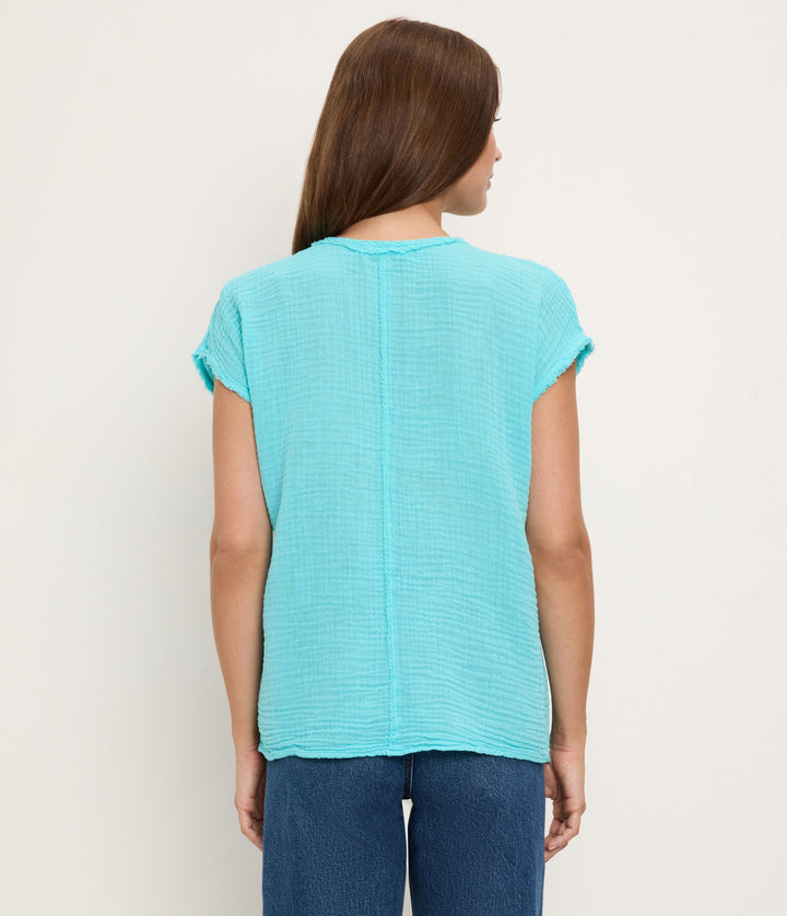 Draya Double Gauze Vnk Tops