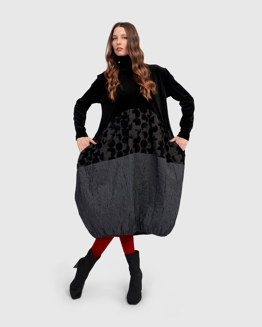 Vanta Cocoon Dress, Mix