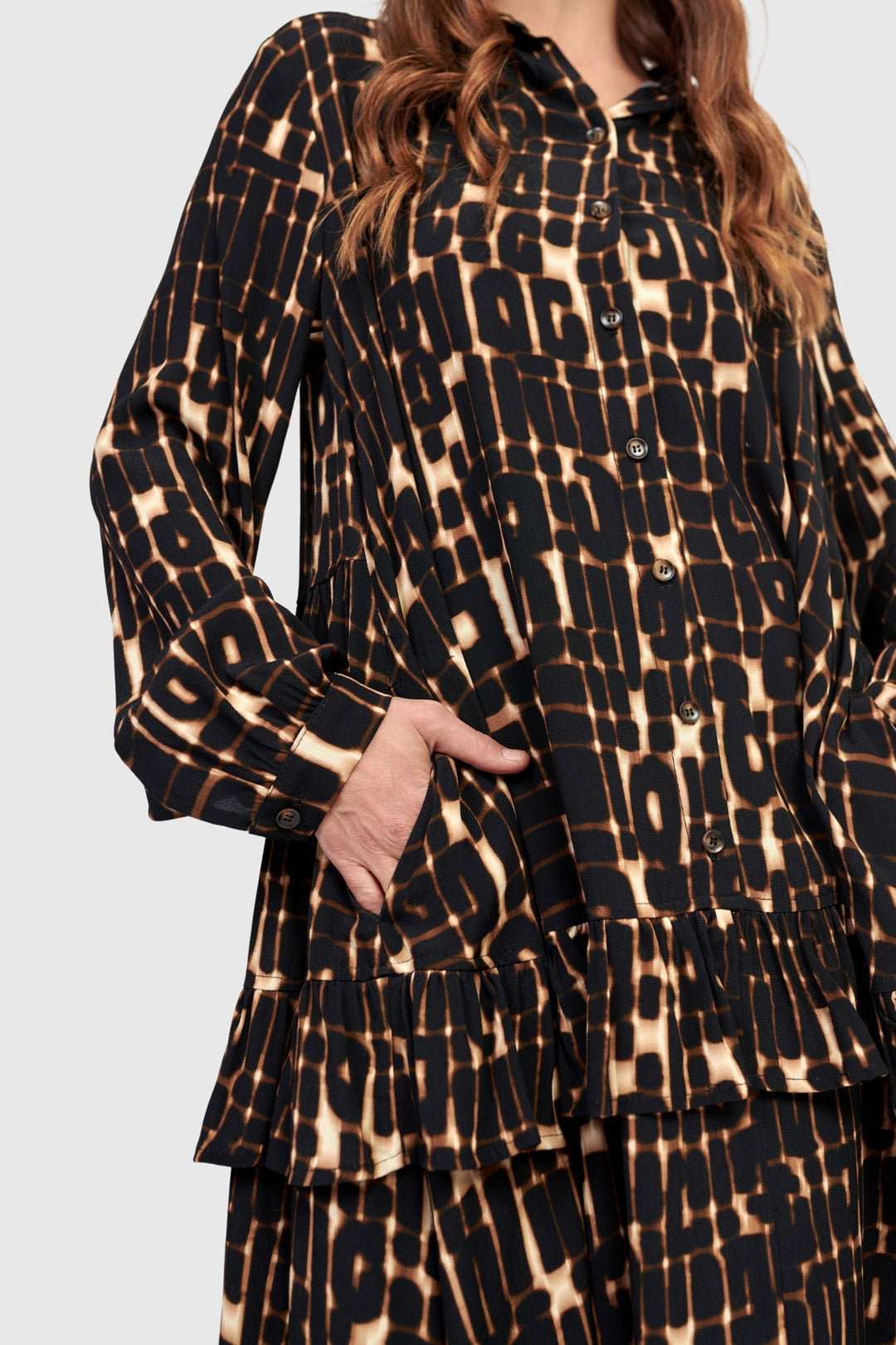 Tessera Maxi Dress, Matrix