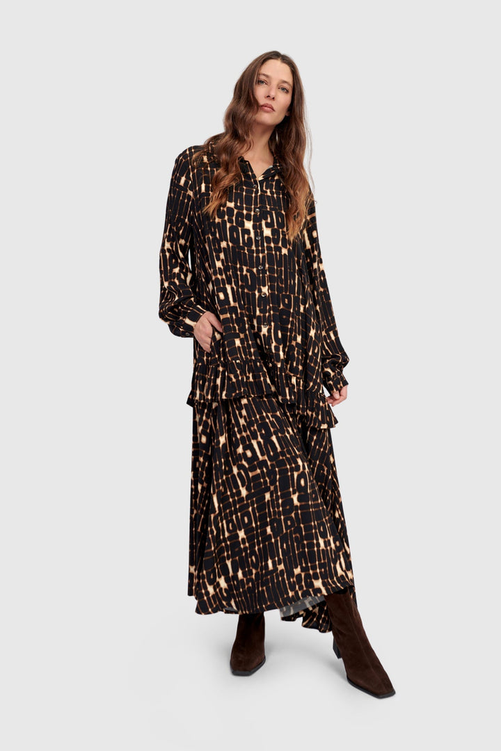 Tessera Maxi Dress, Matrix