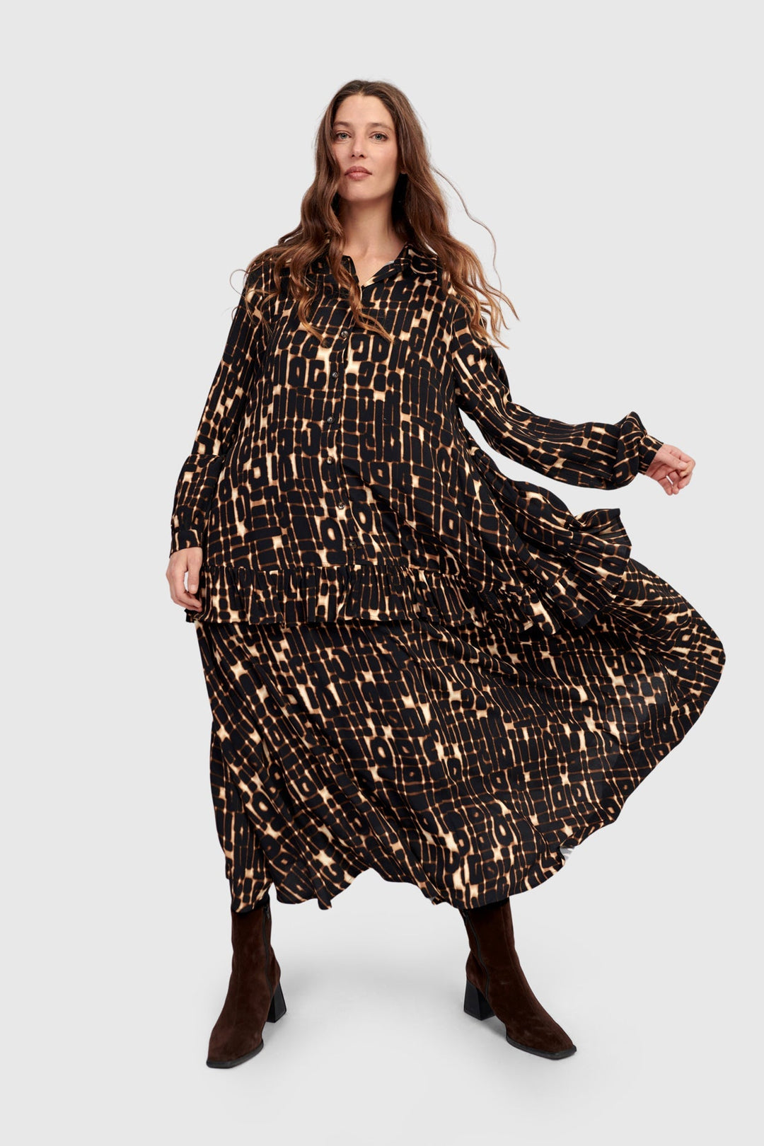 Tessera Maxi Dress, Matrix