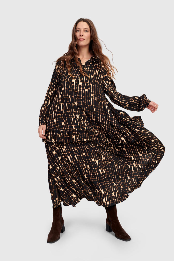 Tessera Maxi Dress, Matrix
